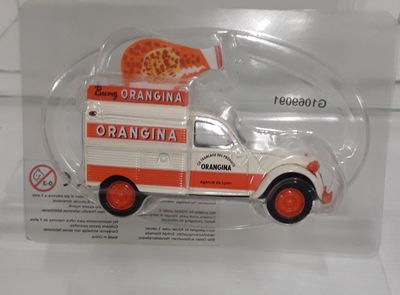 Collection 2CV publicitaire Norev orangina