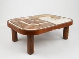 an image of a coffee table made out of wood