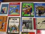 many books that are on the table together