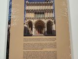 the back cover of a book with a picture of a building