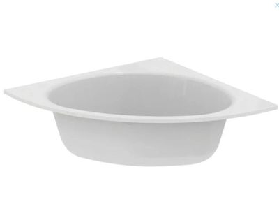 Baignoire d’angle Ideal Standard 140 x 140 cm en acrylique b…