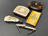 a lot of items that are sitting on a table