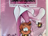 the cover of a comic book with a cartoon character on it
