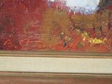 a picture of a painting on a wall with a picture on it