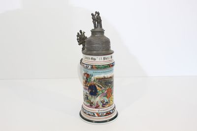 ALLEMAGNE Chope de réserviste attribuée au 119ème régiment d…