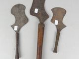 three different types of tools are displayed on a white surface