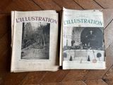 two old books sitting on the floor next to each other