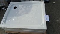 Lot de 3 receveurs de douche blancs, avec rebords périphériq… (photo 2)