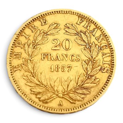 une image représentant une pièce d'or sur laquelle figure le chiffre vingt