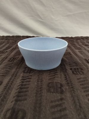 Lot de 100 bols en plastique de couleur bleu de la marque AL…