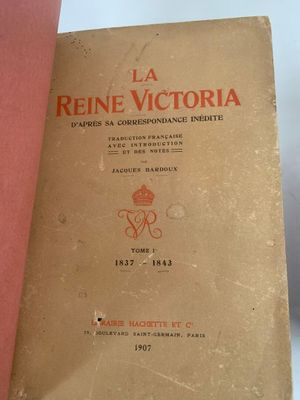 [HISTOIRE] Bardoux, La Reine Victoria d'après sa corresponda…