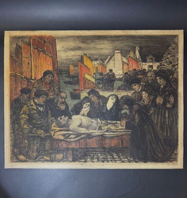 Charles COTTET (1863-1925) Douleur au pays de la mer ou Les …