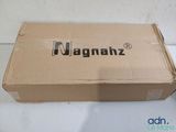 a box with a logo on it sitting on a table