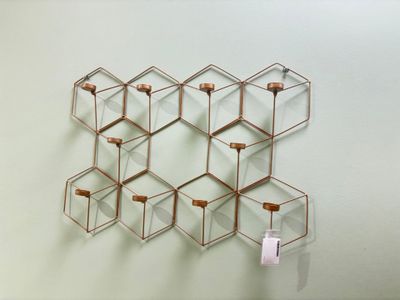 Bougeoir mural (pv 49,99€), pots et vases en céramique - Photo 1