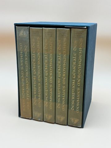 BELFORT A. de : Description générale des monnaies mérovingiennes....