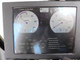 a close up of the dashboard of a motorcycle