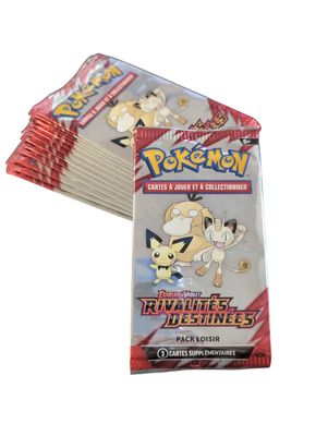 Lot de 10 booster Pokémon, pack loisirs - Neuf - Ce lot chez vous part - Photo 1