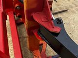 a close up of a fork on a forklift