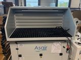 a close up of a machine that is sitting in a room