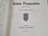 an open book with a picture of a coat of arms on it