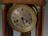 a clock that is sitting on top of a table
