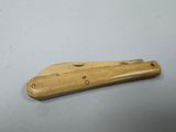 a small knife that is laying on a table
