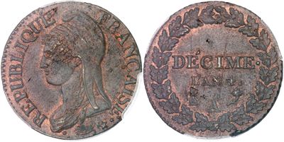 a close up of a coin with an image of a woman on it