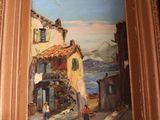 a picture of a picture of a painting hanging on a wall