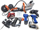 a lot of tools that are on a white surface