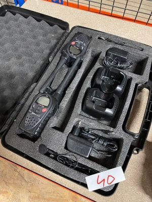 a case that has a bunch of items inside of it