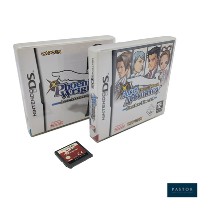 Il y a deux jeux vidéo dans la boîte, dont un pour Game Boy.