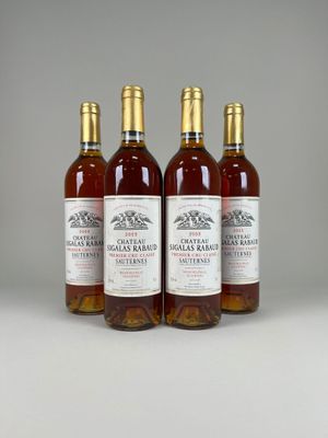 three bottles of wine sitting next to each other on a table
