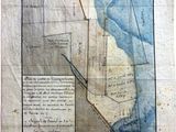 une ancienne carte de la région de New York, accompagnée d'une carte de la ville de New York et d'une carte de la ville de New York
