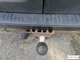 a close up view of the rear bumper of a car