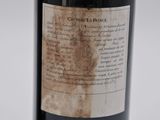 a bottle of wine with a label on it