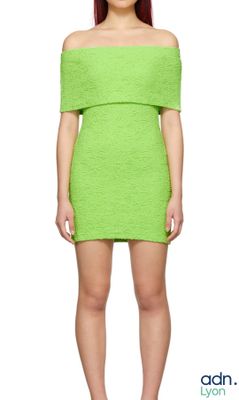 MSGM MILANO - Robe bustier froissée en relief - Taille 42 - …