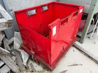 Container mobile métallique rouge AB type BTC 000 L (photo 2)