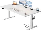 an image of a computer desk with two monitors on it