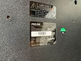 a close up of the back panel of a laptop
