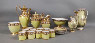 many different types of vases and bowls on the table