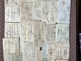 a picture of a piece of paper that is on the wall