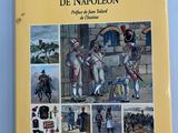un livre jaune avec des images de soldats dessus