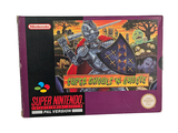 une image représentant une boîte de jeux Super Nintendo sur fond blanc