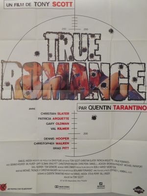 affiche du film « True Romance », avec Tony Scott et sa femme
