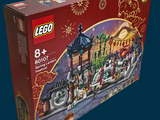a box of legos with a chinese theme on it