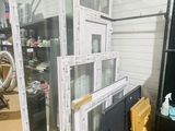 many different types of windows in this warehouse