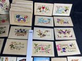 a lot of cards with different designs on them