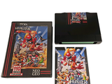 three video games in a black box on a white background