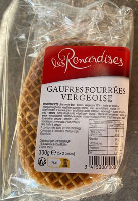 Lot de 3 cartons de 14 gauffres liégeoise de 300 gr chacune …