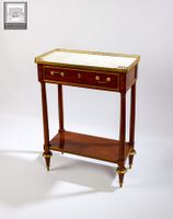 PETITE CONSOLE-DESSERTE D'ÉPOQUE LOUIS XVI (photo 2)